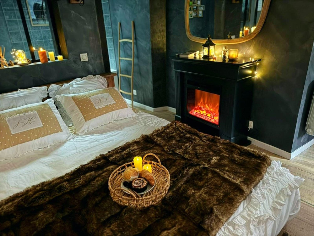 Chalet Romantique Spa & Ciné Privé - Love’nSpa - weekend en amoureux, love rooms avec spa ou jacuzzi privatif2 de Chalet Romantique Spa & Ciné Privé