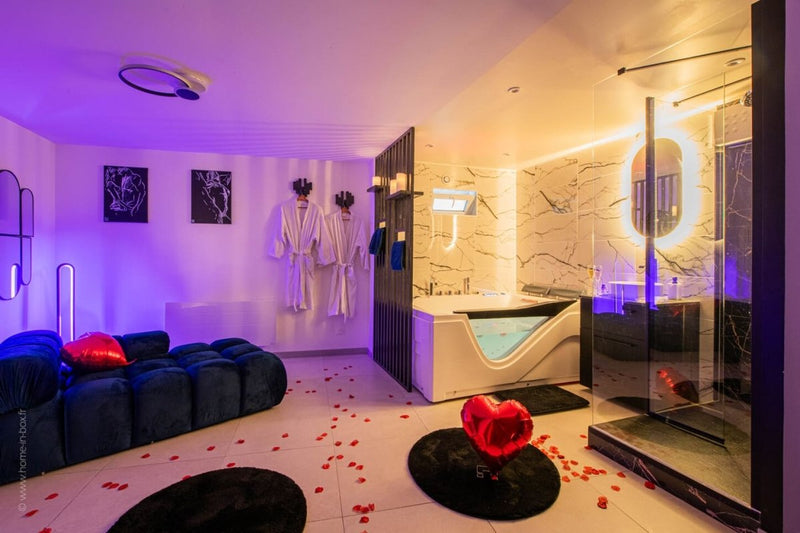 Jacuzzi Secret 91 Love Room insolite ❤️ 30 minutes de Paris❤️ - Love’nSpa - weekend en amoureux, love rooms avec spa ou jacuzzi privatif4 de Jacuzzi Secret 91 Love Room insolite ❤️ 30 minutes de Paris❤️