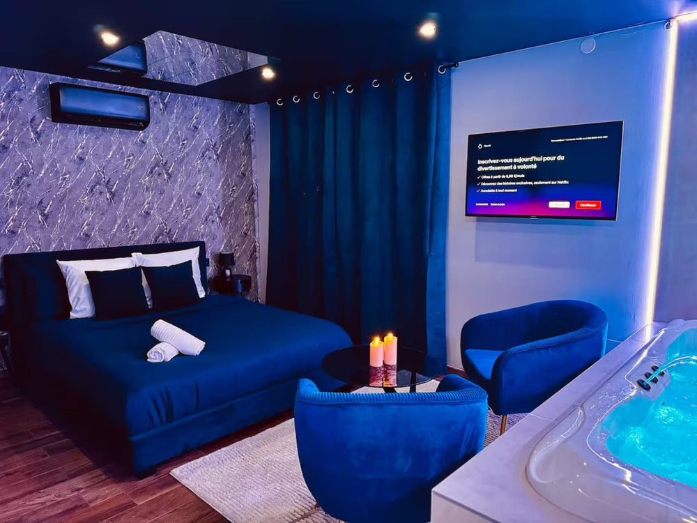 La Suite Passion - Love’nSpa - weekend en amoureux, love rooms avec spa ou jacuzzi privatif5 de La Suite Elixir