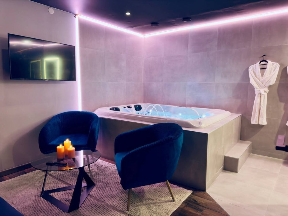 La Suite Passion - Love’nSpa - weekend en amoureux, love rooms avec spa ou jacuzzi privatif11 de La Suite Elixir