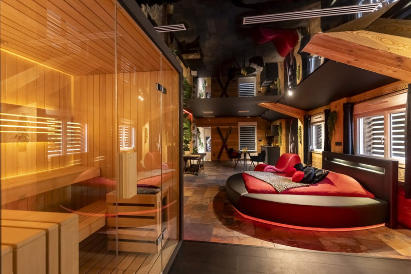 Luxury love room Tentation - Love’nSpa - weekend en amoureux, love rooms avec spa ou jacuzzi privatif3 de Love Room Tentation
