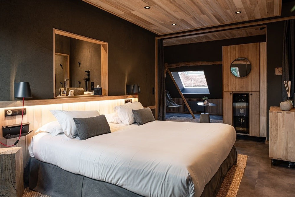 Le Domaine des Prés Verts - Le Studio - Love’nSpa - weekend en amoureux, love rooms avec spa ou jacuzzi privatif6 de Le Domaine des Prés Verts - Le Studio