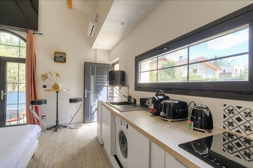 Abricotine - Love’nSpa - weekend en amoureux, love rooms avec spa ou jacuzzi privatif5 de Expérience Abricotine - Jacuzzi-Terrasse
