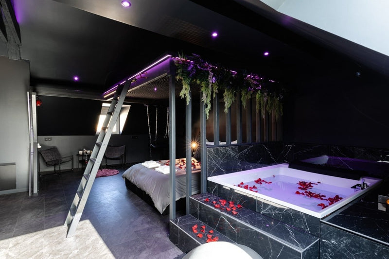 Bisoux Caen - Love’nSpa - weekend en amoureux, love rooms avec spa ou jacuzzi privatif - love room normandie