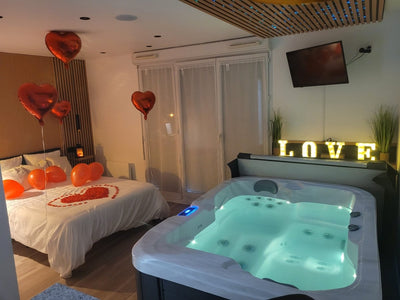 Bubblehomeparis - Love’nSpa - weekend en amoureux, love rooms avec spa ou jacuzzi privatif