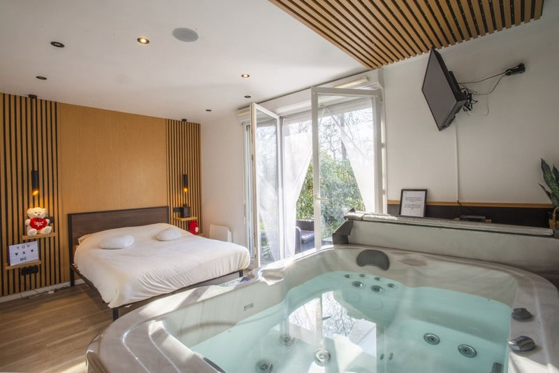 Bubblehomeparis - Love’nSpa - weekend en amoureux, love rooms avec spa ou jacuzzi privatif