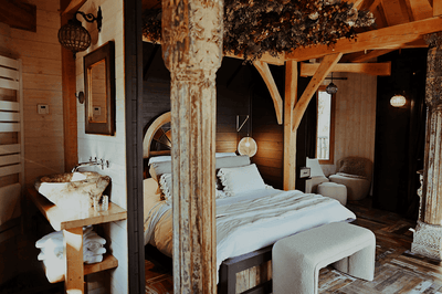 Cabane Château Spa Monbazillac - Love’nSpa - weekend en amoureux, love rooms avec spa ou jacuzzi privatif