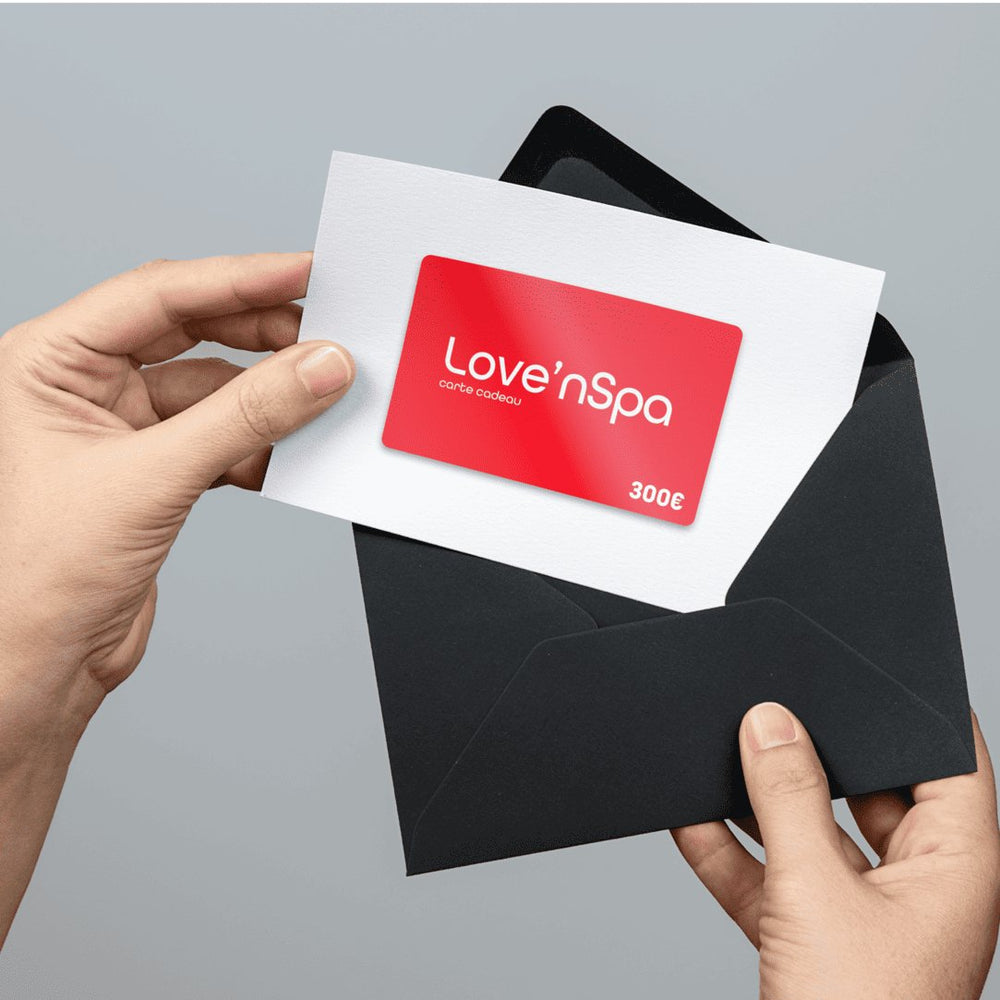 Carte Cadeau Love'nSpa - Love’nSpa - weekend en amoureux, love rooms avec spa ou jacuzzi privatif1 de Carte Cadeau Love'nSpa

