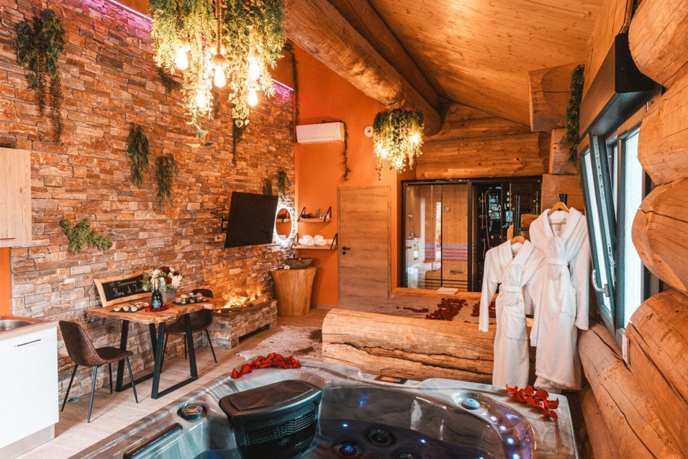 Chalet Angora - Love’nSpa - weekend en amoureux, love rooms avec spa ou jacuzzi privatif1 de Chalet Angora
