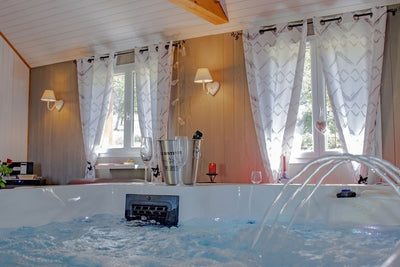 Chalet du rev'eaubois - Love’nSpa - weekend en amoureux, love rooms avec spa ou jacuzzi privatif