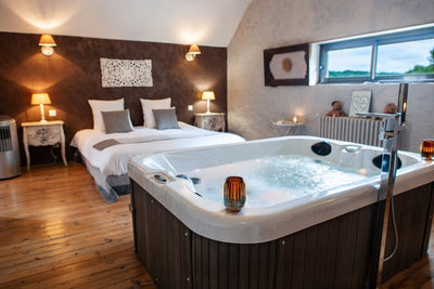 Charme au fil de l'eau - L'élégant - Love’nSpa - weekend en amoureux, love rooms avec spa ou jacuzzi privatif