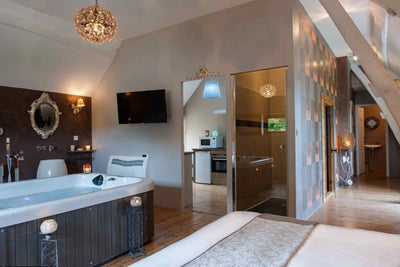 Charme au fil de l'eau - L'élégant - Love’nSpa - weekend en amoureux, love rooms avec spa ou jacuzzi privatif