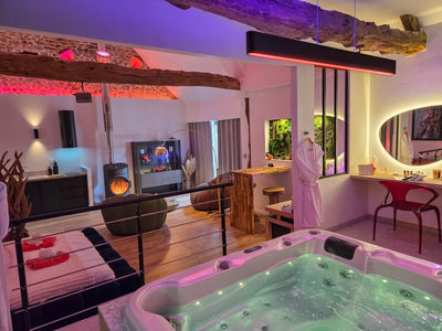 DOMAINE DE LA BESNERIE - Mont Evasion Spa - Love’nSpa - weekend en amoureux, love rooms avec spa ou jacuzzi privatif