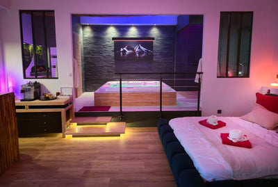 DOMAINE DE LA BESNERIE - Mont Evasion Spa - Love’nSpa - weekend en amoureux, love rooms avec spa ou jacuzzi privatif