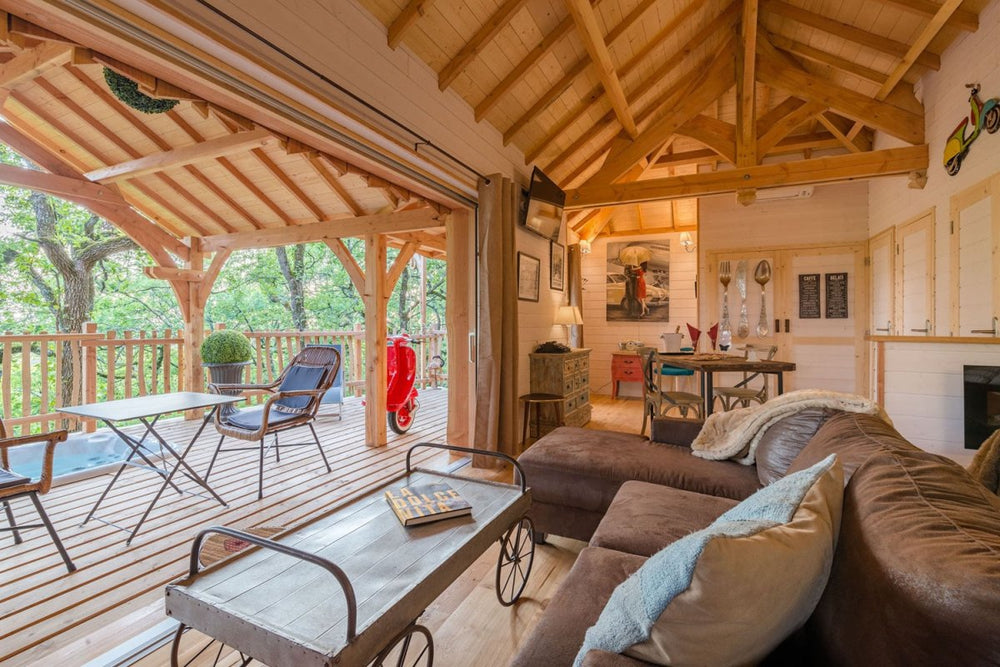 Domaine de Pech et Lafon - Cabane Spa Dolce Vita - Love’nSpa - weekend en amoureux, love rooms avec spa ou jacuzzi privatif2 de Domaine de Pech et Lafon - Cabane Spa Dolce Vita
