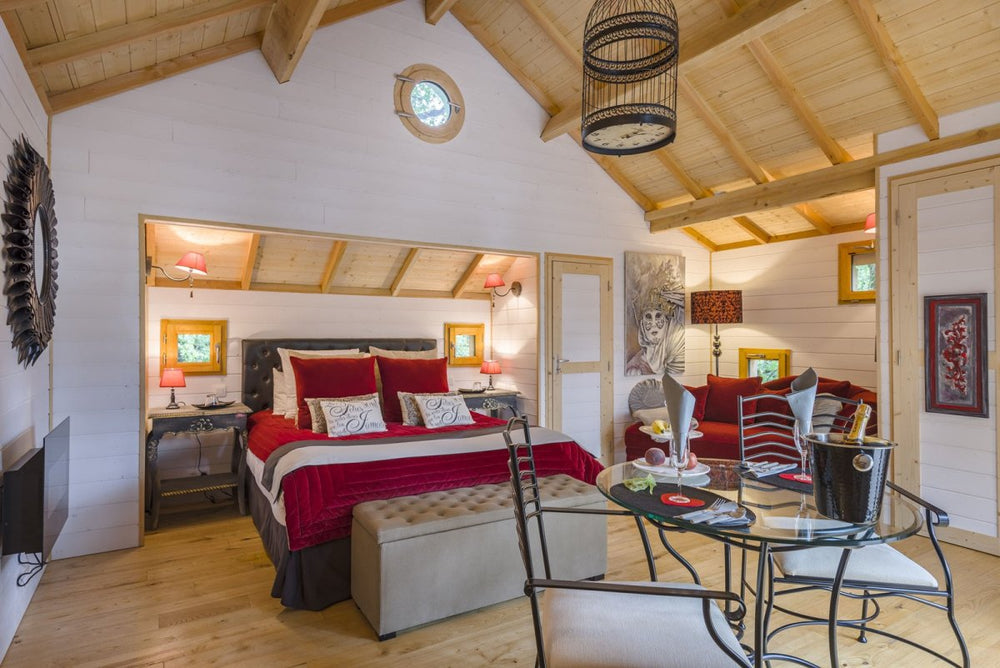 Domaine de Pech et Lafon - Cabane Spa Venitienne - Love’nSpa - weekend en amoureux, love rooms avec spa ou jacuzzi privatif2 de Domaine de Pech et Lafon - Cabane Spa Venitienne
