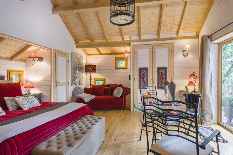 Domaine de Pech et Lafon - Cabane Spa Venitienne - Love’nSpa - weekend en amoureux, love rooms avec spa ou jacuzzi privatif
