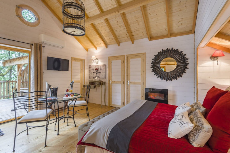 Domaine de Pech et Lafon - Cabane Spa Venitienne - Love’nSpa - weekend en amoureux, love rooms avec spa ou jacuzzi privatif