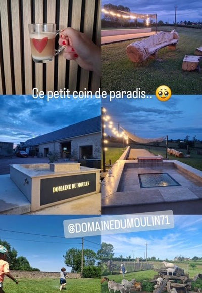 Domaine du Moulin 71 - LE NID D'AMOUR - Love’nSpa - weekend en amoureux, love rooms avec spa ou jacuzzi privatif