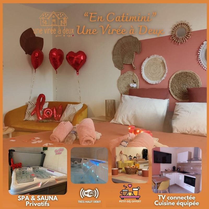 En Catimini - Love’nSpa - weekend en amoureux, love rooms avec spa ou jacuzzi privatif