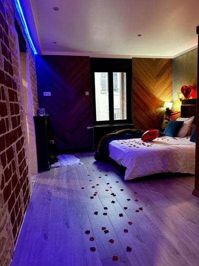 GLAM’APPART CHALET - Love’nSpa - weekend en amoureux, love rooms avec spa ou jacuzzi privatif