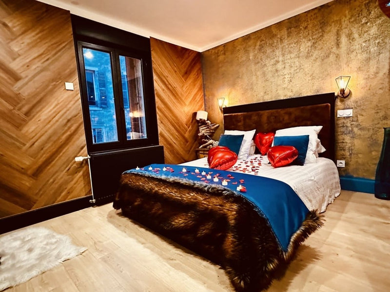 GLAM’APPART CHALET - Love’nSpa - weekend en amoureux, love rooms avec spa ou jacuzzi privatif