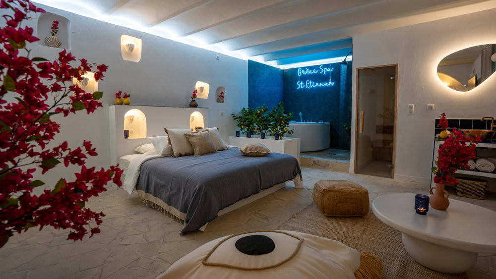 Grèce St Etienne Spa - St Etienne - Love’nSpa - weekend en amoureux, love rooms avec spa ou jacuzzi privatif13 de Grèce St Etienne Spa - St Etienne
