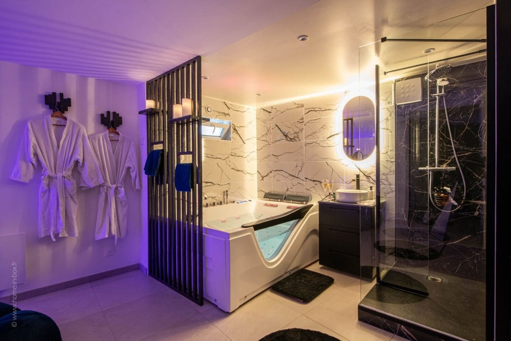 Jacuzzi Secret 91 Love Room insolite ❤️ 30 minutes de Paris❤️ - Love’nSpa - weekend en amoureux, love rooms avec spa ou jacuzzi privatif4 de Jacuzzi Secret 91 Love Room insolite ❤️ 30 minutes de Paris❤️
