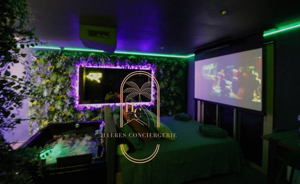 Jungle Hyères Love Room - Love’nSpa - weekend en amoureux, love rooms avec spa ou jacuzzi privatif10 de Jungle Hyères Love Room
