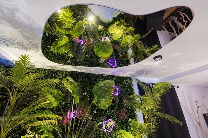 JUNGLE ROOM - Love’nSpa - weekend en amoureux, love rooms avec spa ou jacuzzi privatif