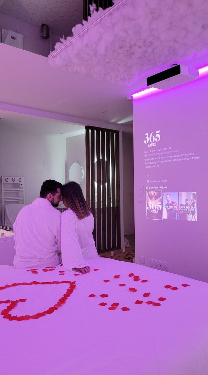La Belle Nuit - Nuit Eternelle - Love’nSpa - weekend en amoureux, love rooms avec spa ou jacuzzi privatif2 de La Belle Nuit - Nuit Eternelle
