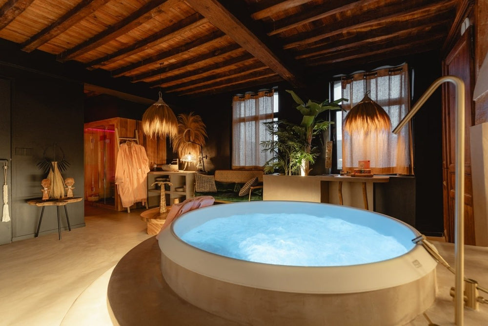 La Cabaña - Casa ici & là - Love’nSpa - weekend en amoureux, love rooms avec spa ou jacuzzi privatif2 de La Cabaña - Casa ici & là
