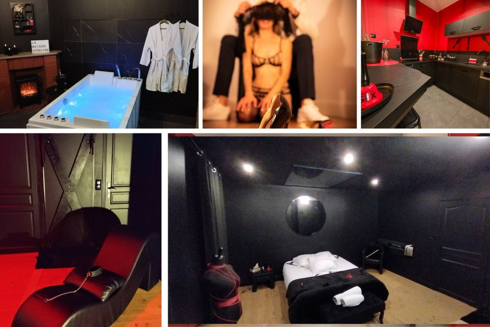 La Maison Coquine - Love Room romantique à Béthune - Love’nSpa - weekend en amoureux, love rooms avec spa ou jacuzzi privatif3 de La Maison Coquine -  Love Room romantique à Béthune
