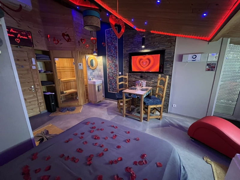 La parenthèse - ZEN - Love’nSpa - weekend en amoureux, love rooms avec spa ou jacuzzi privatif4 de La parenthèse - ZEN
