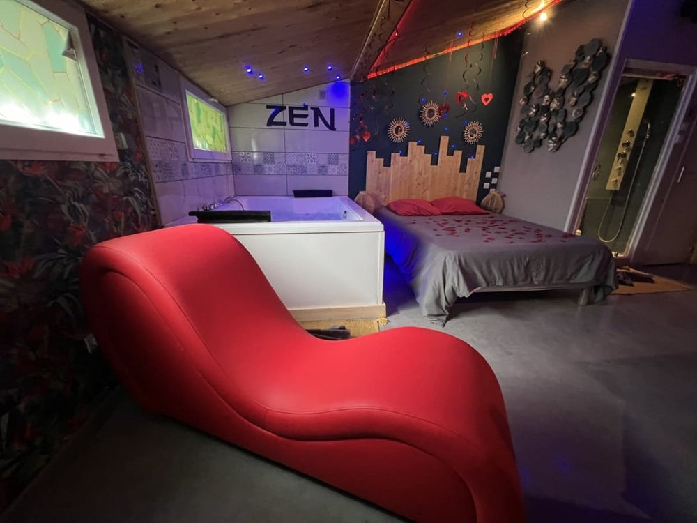 La parenthèse - ZEN - Love’nSpa - weekend en amoureux, love rooms avec spa ou jacuzzi privatif15 de La parenthèse - ZEN
