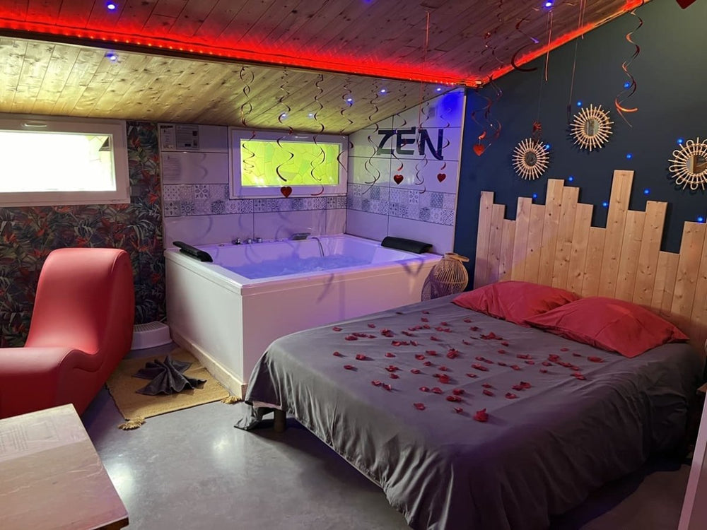 La parenthèse - ZEN - Love’nSpa - weekend en amoureux, love rooms avec spa ou jacuzzi privatif3 de La parenthèse - ZEN
