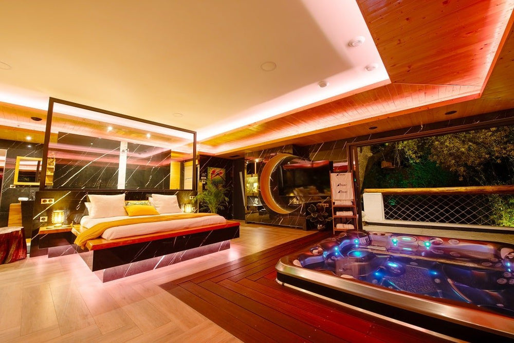 La Pura Vida 34 - Love’nSpa - weekend en amoureux, love rooms avec spa ou jacuzzi privatif7 de La Pura Vida 34
