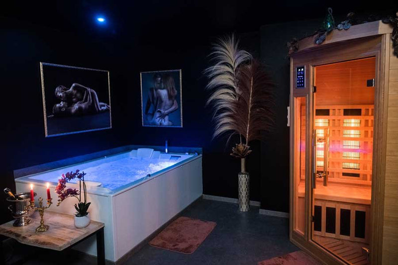 La Rose Médiévale - Love’nSpa - weekend en amoureux, love rooms avec spa ou jacuzzi privatif