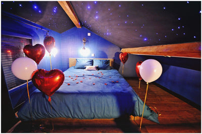 La suite 7ième ciel étoilée et SPA XXL - Love’nSpa - weekend en amoureux, love rooms avec spa ou jacuzzi privatif