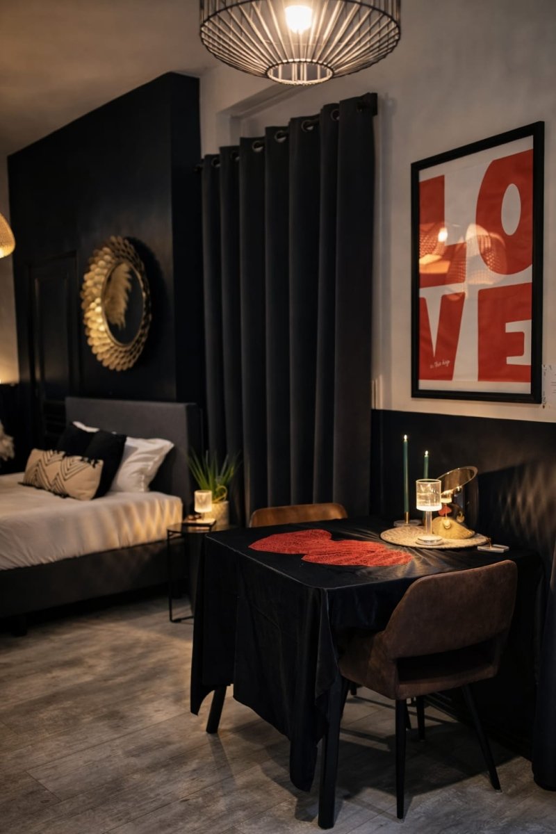 La Suite Passion - Love’nSpa - weekend en amoureux, love rooms avec spa ou jacuzzi privatif3 de La Suite Passion
