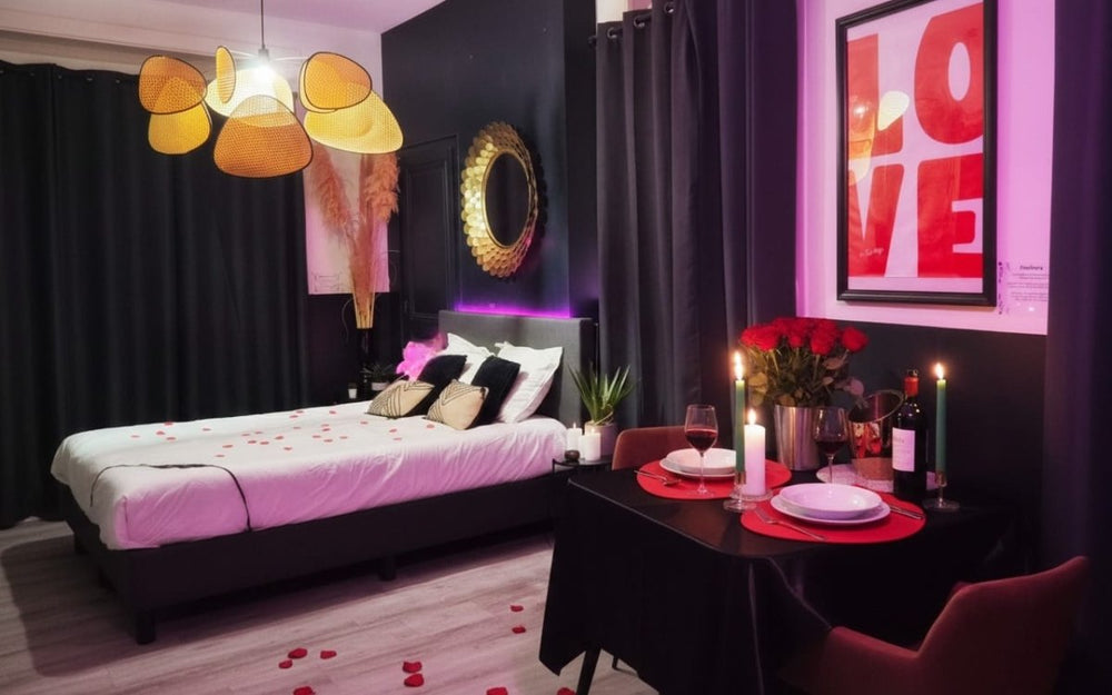 La Suite Passion - Love’nSpa - weekend en amoureux, love rooms avec spa ou jacuzzi privatif6 de La Suite Passion
