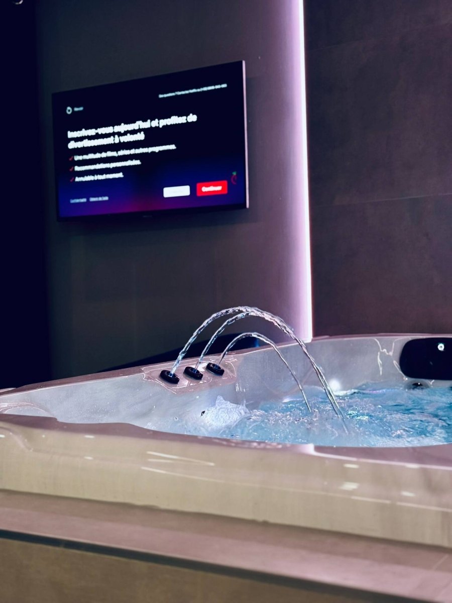 La Suite Passion - Love’nSpa - weekend en amoureux, love rooms avec spa ou jacuzzi privatif12 de La Suite Elixir
