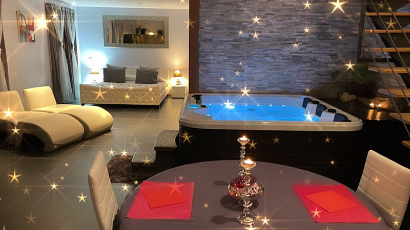 La Villa des Délices - Love’nSpa - weekend en amoureux, love rooms avec spa ou jacuzzi privatif3 de La Villa des Délices
