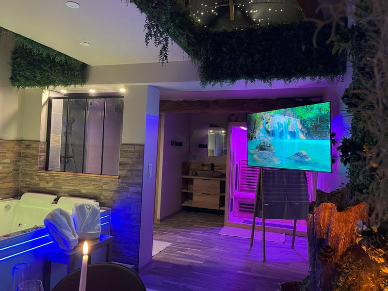 L'Amazone - Love’nSpa - weekend en amoureux, love rooms avec spa ou jacuzzi privatif2 de L'Amazone
