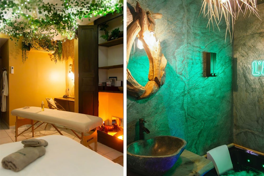 L'aventurier, la jungle - Love’nSpa - weekend en amoureux, love rooms avec spa ou jacuzzi privatif4 de L'aventurier, la jungle
