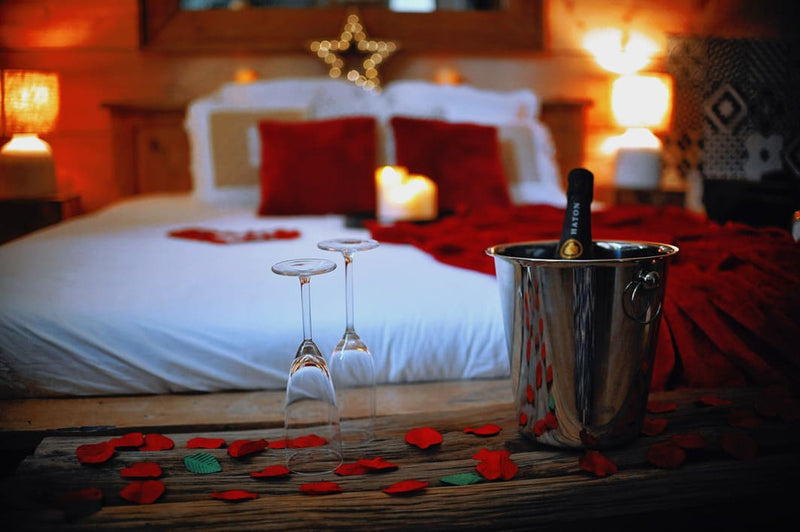 Le Chalet Romantique Spa & Ciné Privé - Love’nSpa - weekend en amoureux, love rooms avec spa ou jacuzzi privatif
