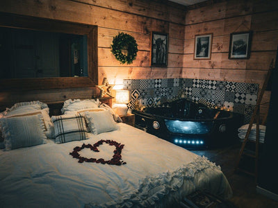 Le Chalet Romantique Spa & Ciné Privé - Love’nSpa - weekend en amoureux, love rooms avec spa ou jacuzzi privatif