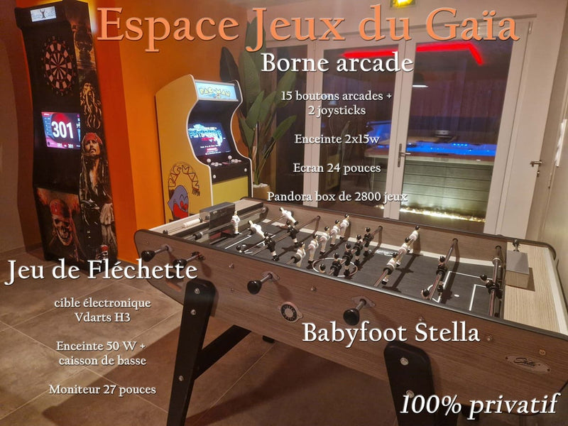 Le Gaïa - Love’nSpa - weekend en amoureux, love rooms avec spa ou jacuzzi privatif3 de Le Gaïa
