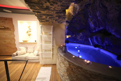 Le Ginkgo Collioure : spa troglodyte - Love’nSpa - weekend en amoureux, love rooms avec spa ou jacuzzi privatif