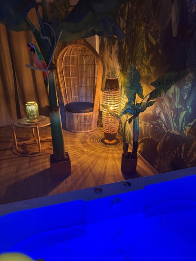 Le Lodge de la Jungle - Love’nSpa - weekend en amoureux, love rooms avec spa ou jacuzzi privatif